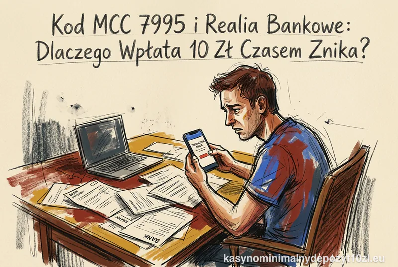 Kod MCC 7995 i Realia Bankowe: Dlaczego Wpłata 10 Zł Czasem Znika?