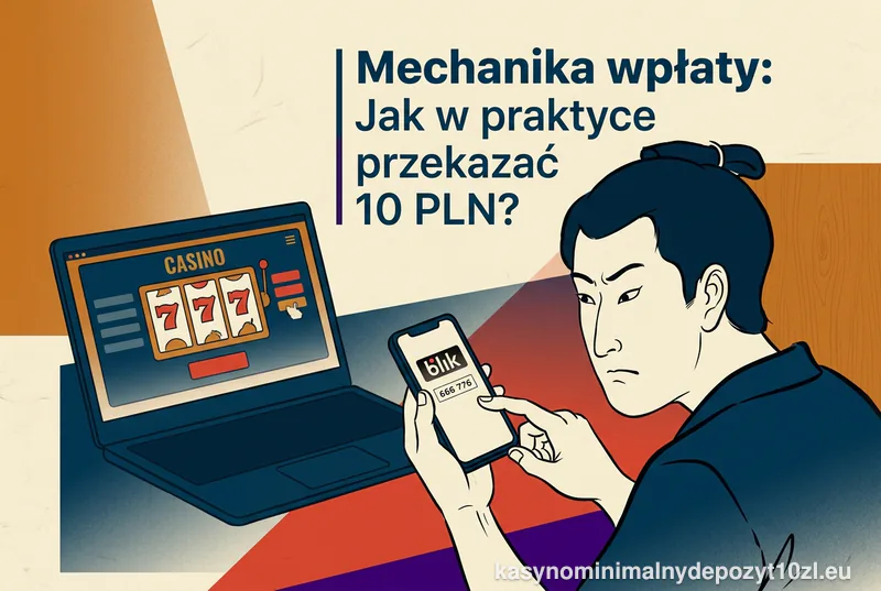 Mechanika wpłaty: Jak w praktyce przekazać 10 PLN?