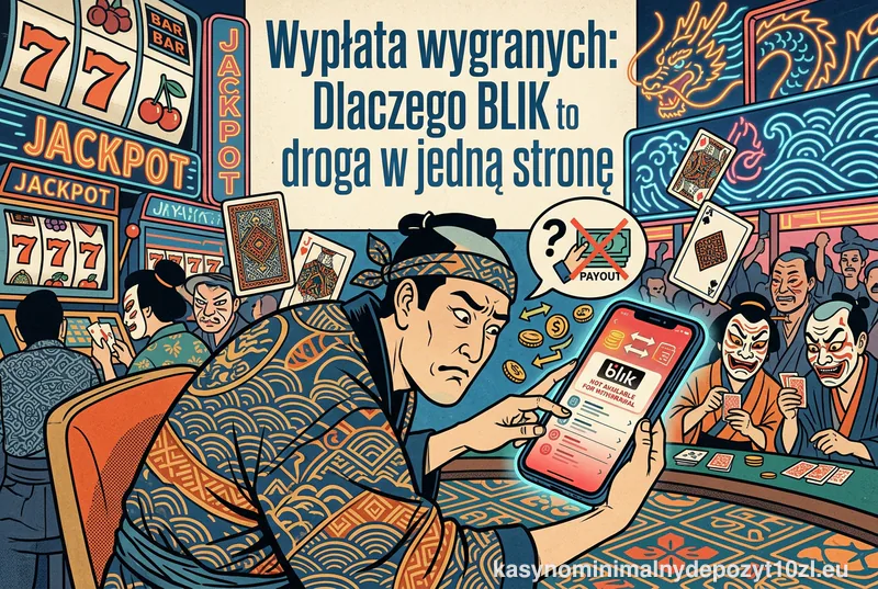 Wypłata wygranych: Dlaczego BLIK to droga w jedną stronę